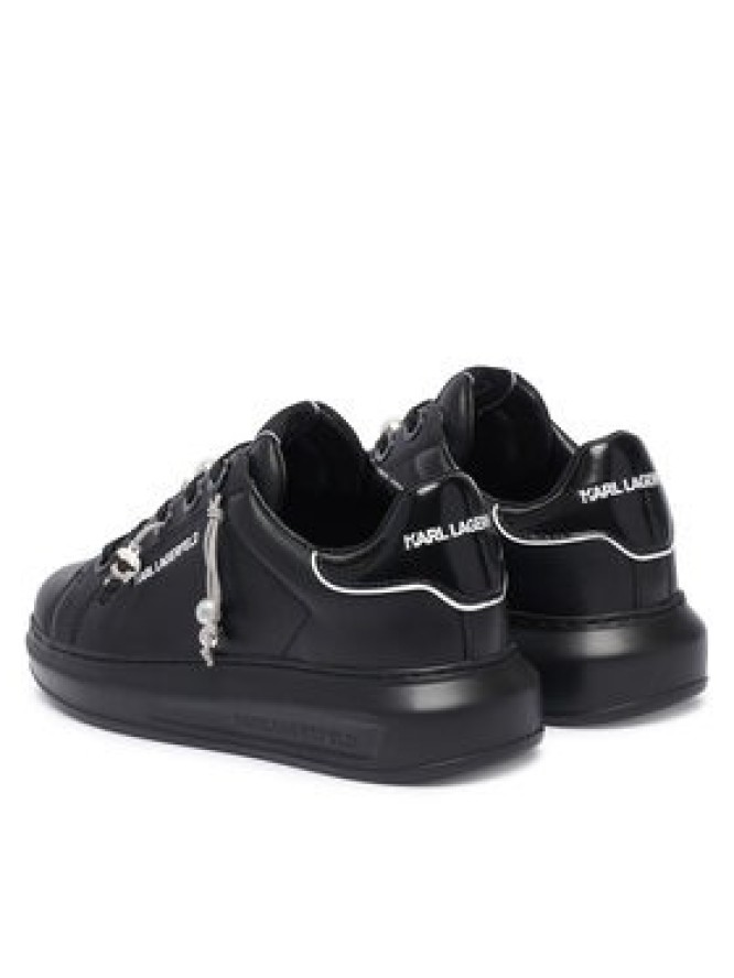 KARL LAGERFELD Sneakersy KL62516T Czarny