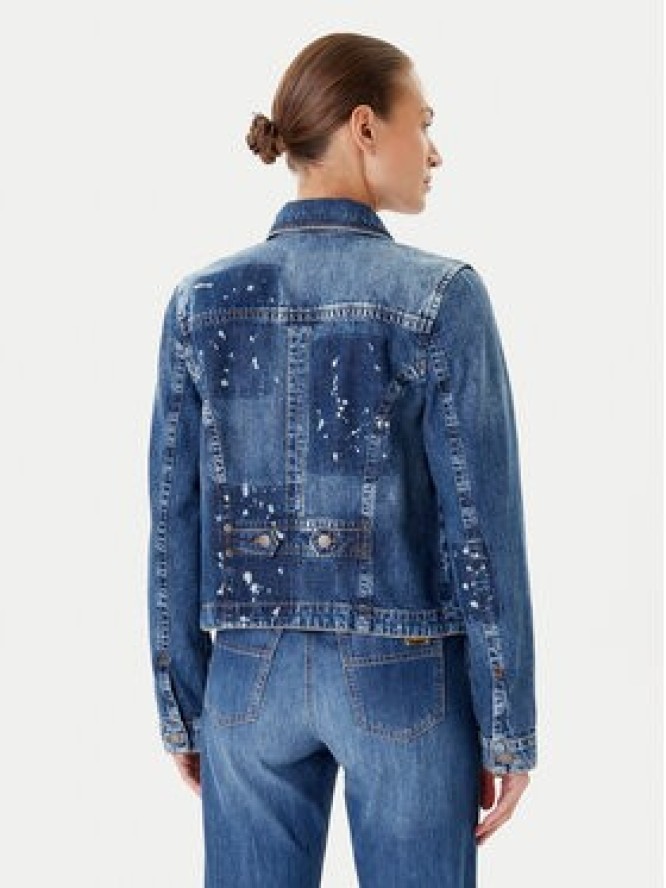 Guess Kurtka jeansowa W5YN69 D5R01 Granatowy Regular Fit