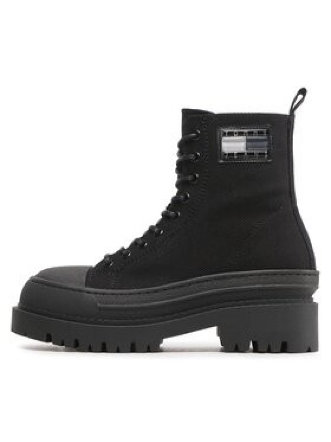 Tommy Hilfiger Trzewiki Tjw Foxing Canvas EN0EN02216 Czarny