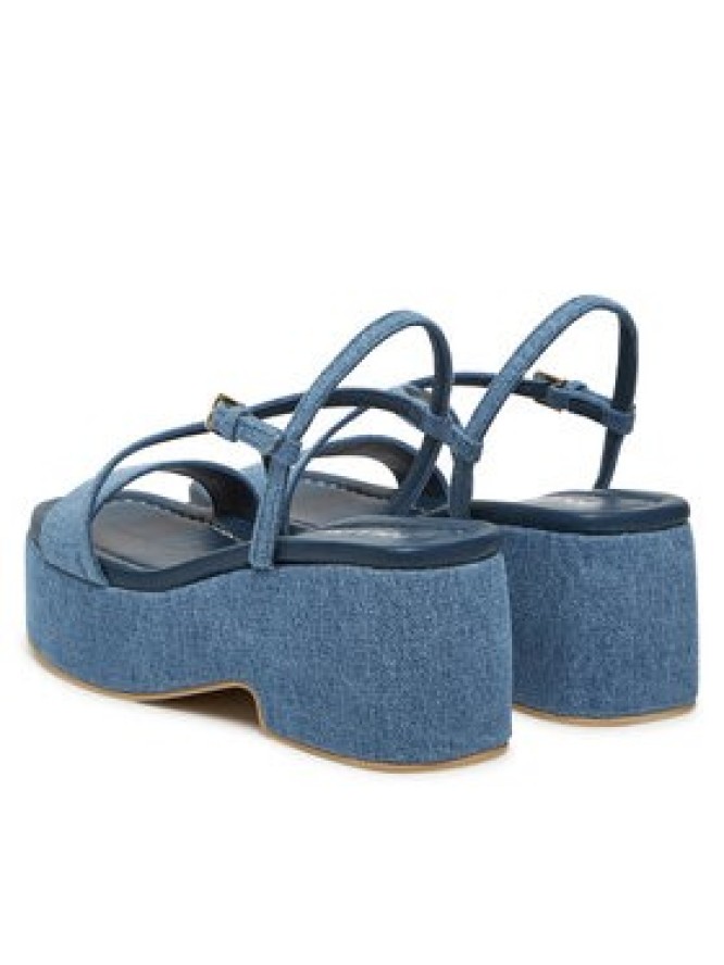 Pollini Sandały SA16318I0MTQ0707 Niebieski