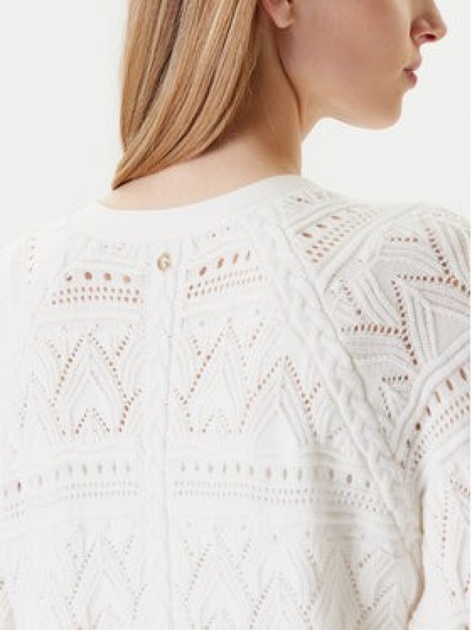 Guess Kardigan W5YR55 Z2ZK2 Biały Regular Fit