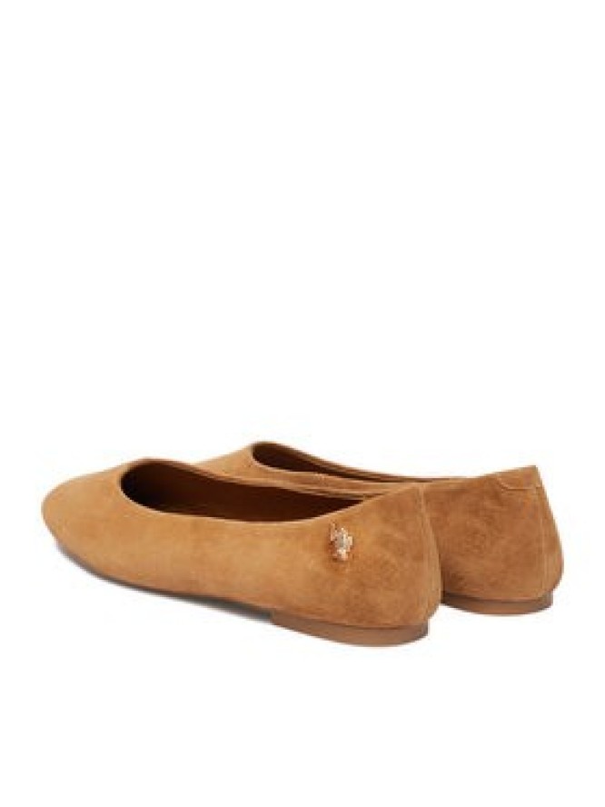 U.S. Polo Assn. Baleriny EO-AYOLY001W/6S1 Brązowy