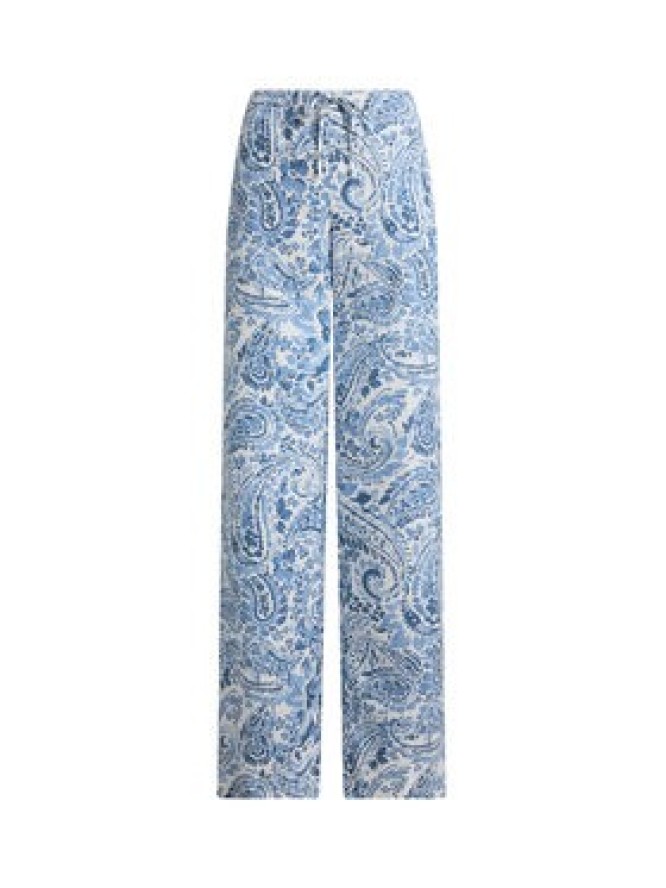 LAUREN RALPH LAUREN Spodnie materiałowe 200P08927001 Niebieski jasny Wide Leg