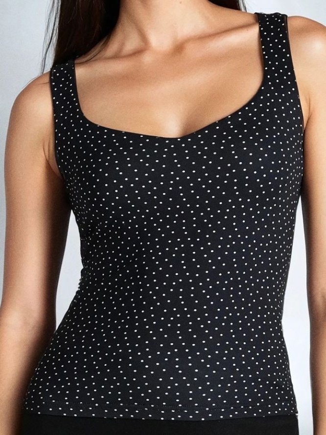 Bluzka bez rękawów - wielobarwny