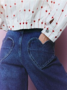 Jeansy regular - niebieski