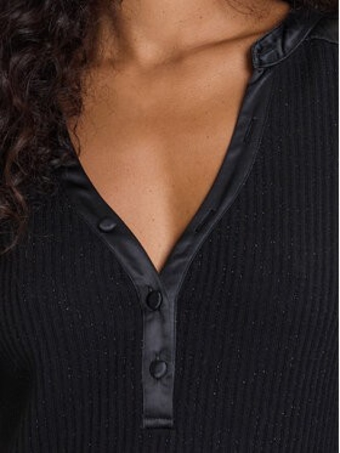 Guess Sweter W5BP15 K1162 Czarny Regular Fit