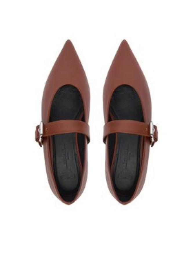 Weekend Max Mara Baleriny 2615521054650 Brązowy
