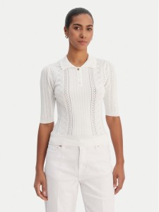 Fracomina Sweter FR26ST7013K41601 Écru Regular Fit