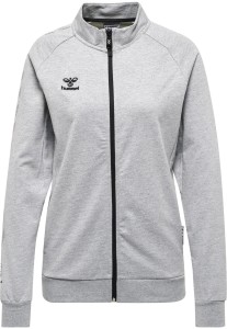 Damska bawełniana bluza dresowa zapinana na zamek Hummel Move Grid