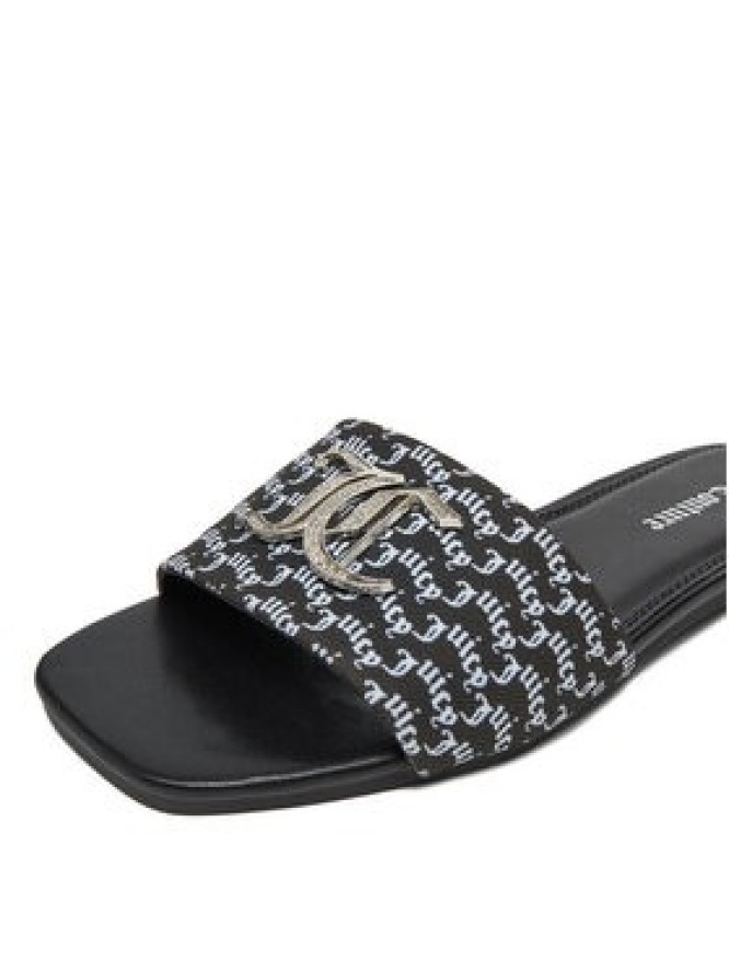 Juicy Couture Klapki HY24111-1 Czarny