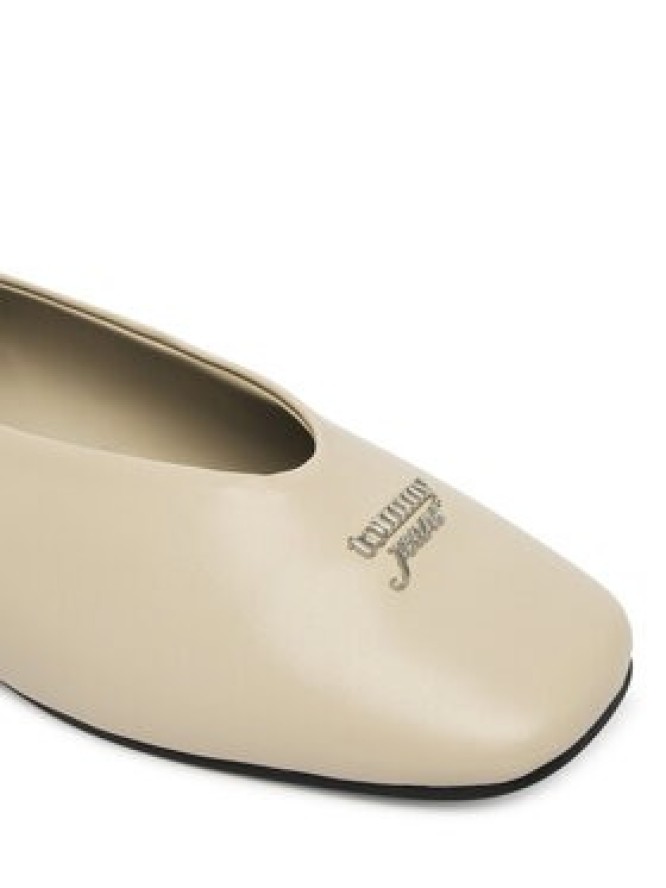 Tommy Jeans Baleriny Tjw Ballerina With Laces EN0EN02939 Écru