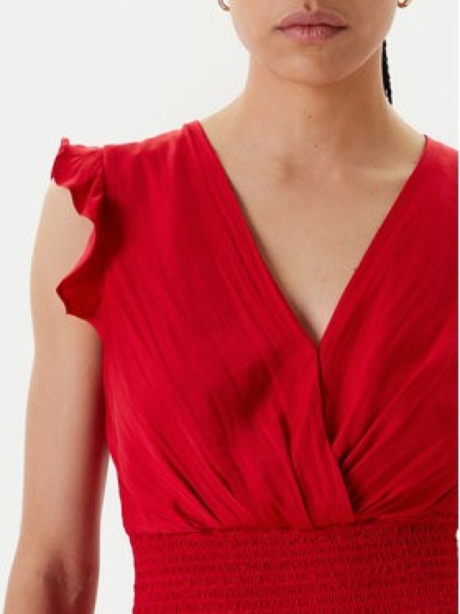 Morgan Sukienka koktajlowa 222-RWALLY Czerwony Regular Fit