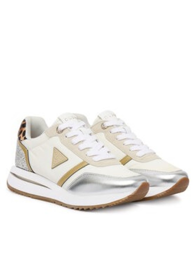 Guess Sneakersy FLP2EG PEL12 Écru