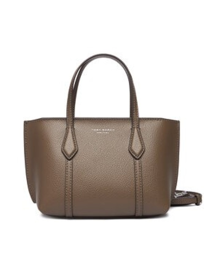 Tory Burch Torebka Perry Mini Tote 175548 Brązowy