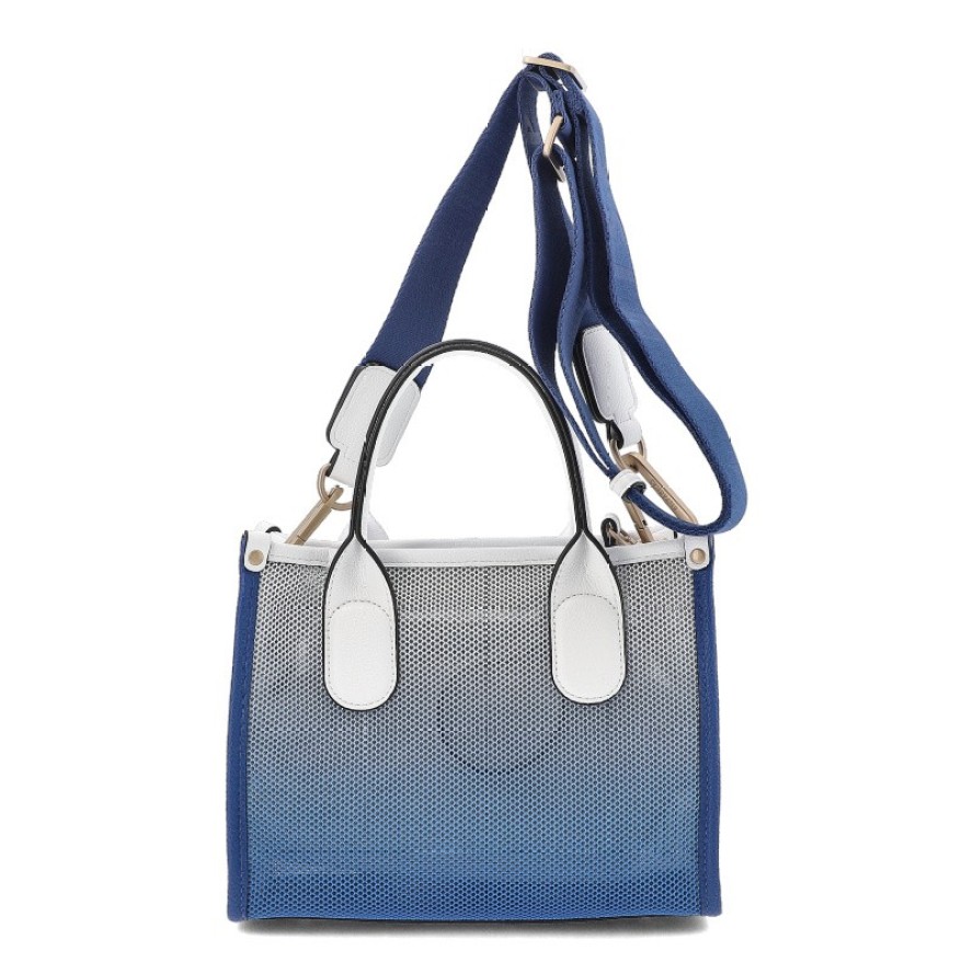 Granatowa Torebka Hispanitas Stylowy Kuferek Damskie