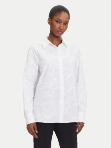 KARL LAGERFELD Koszula A3W11021 Biały Regular Fit