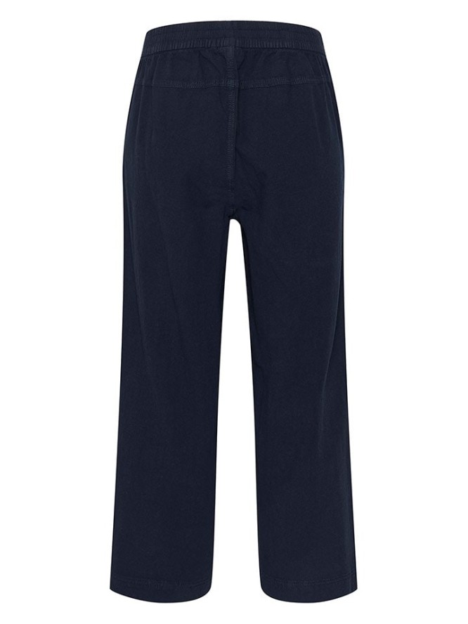 Kaffe Spodnie w kolorze granatowym rozmiar: 42