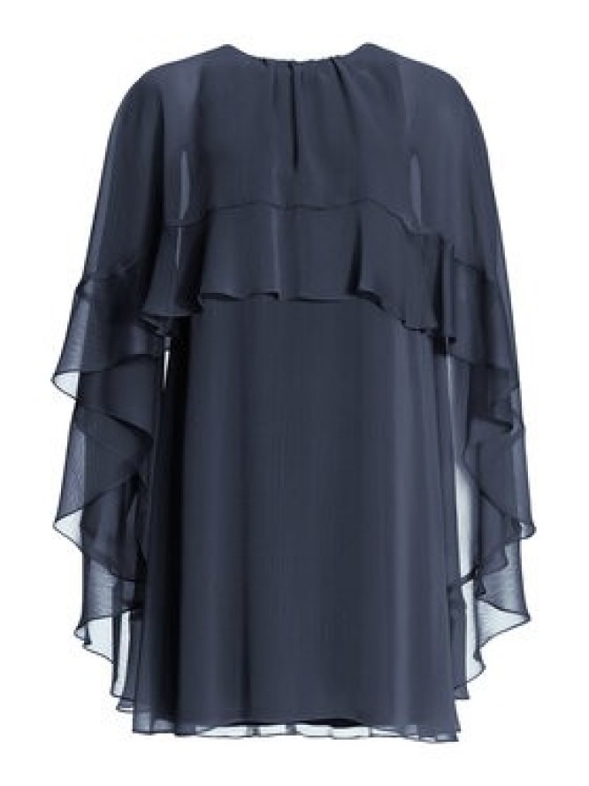 Swing Sukienka koktajlowa 5AJ09800 Granatowy Regular Fit