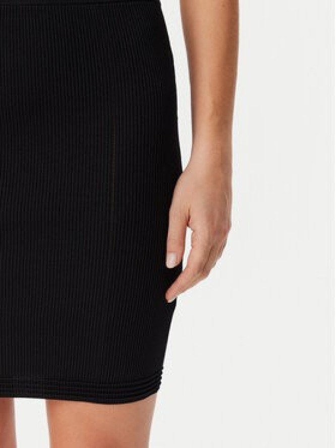 Guess Spódnica ołówkowa W5GD88Z3L10 Czarny Regular Fit