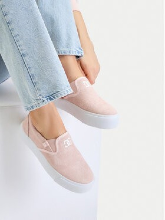 DC Shoes Tenisówki CEO-LEA-ZL-0010 Różowy