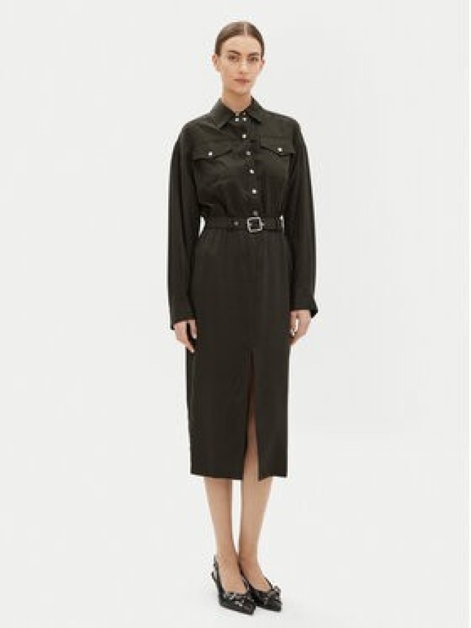 PINKO Sukienka codzienna Affettatrice 104147 Zielony Regular Fit