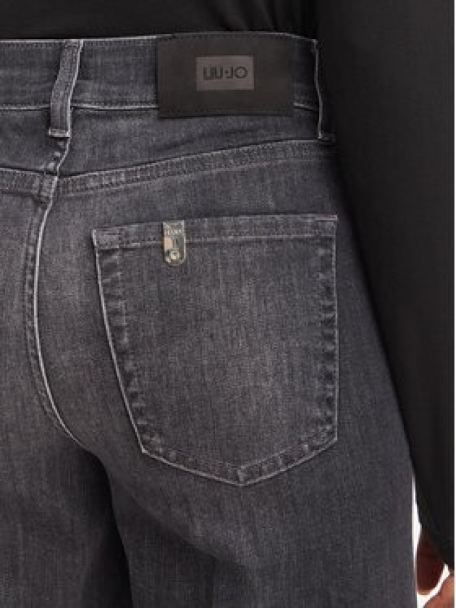 Liu Jo Jeansy UF6068 DS081 Czarny Flared Leg