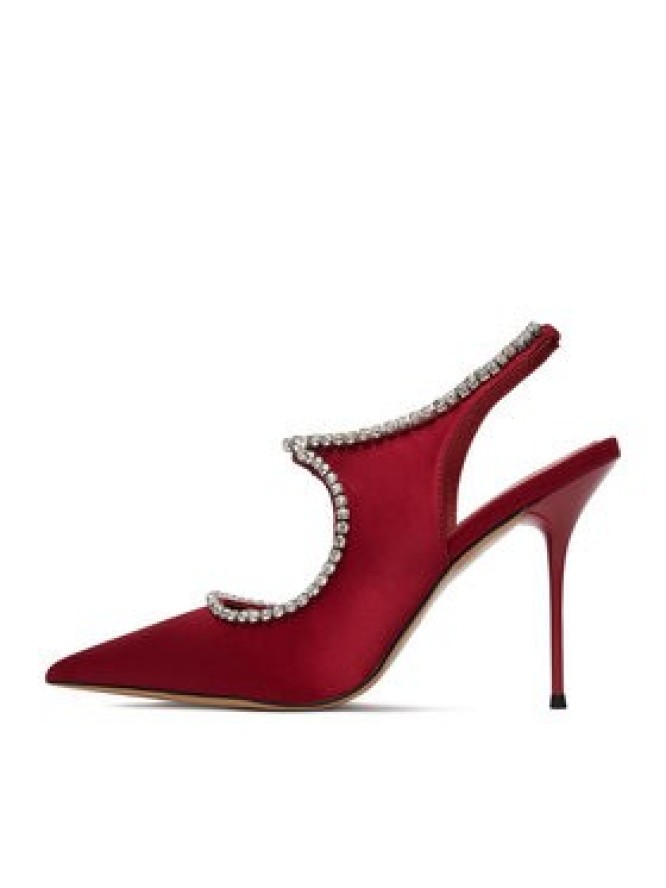 Eva Minge Szpilki EO-LIVIA-LT2019-6 Czerwony