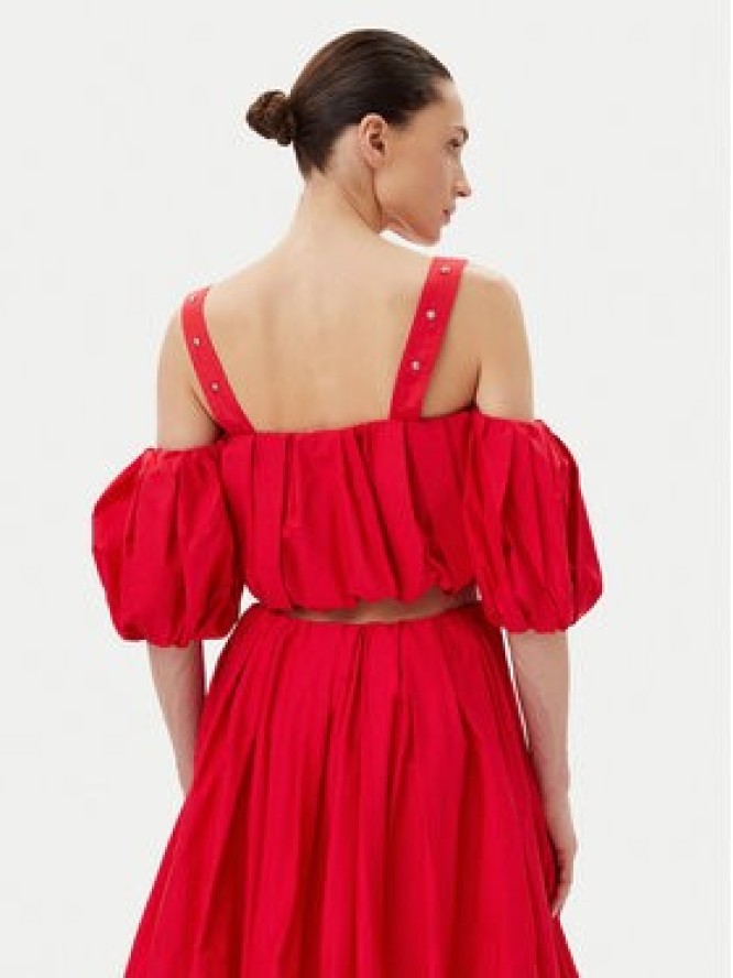 PINKO Top 105176 A2LD Czerwony Regular Fit