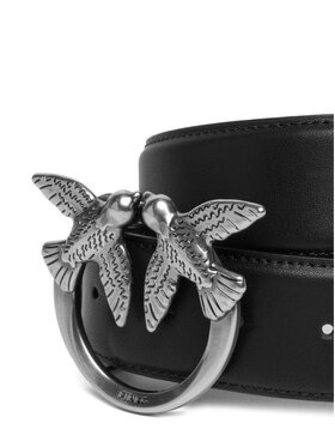 Pinko Pasek Damski Love Berry H4 Belt PE 23 PLT01 100120 A0F1 Czarny