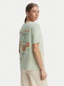 ONLY T-Shirt Lucy 15367829 Zielony Regular Fit