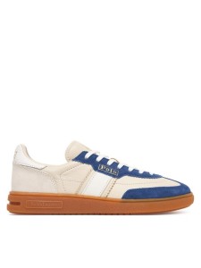 LAUREN RALPH LAUREN Sneakersy Bedford Suede Sneaker 804P04920008 Brązowy jasny