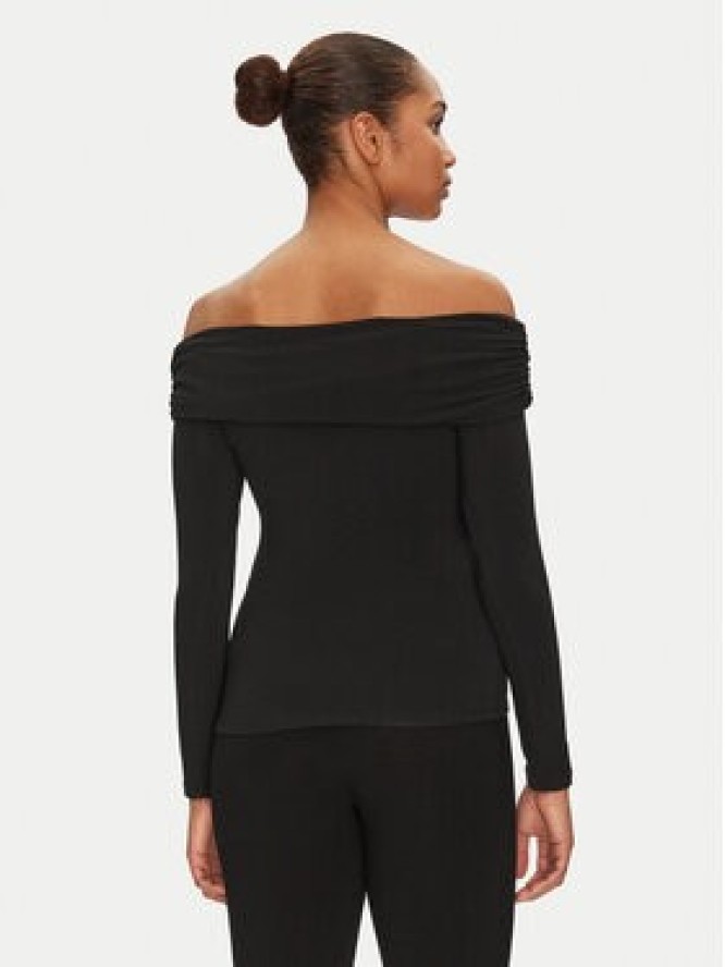 ONLY Bluzka Glamour 15339759 Czarny Slim Fit