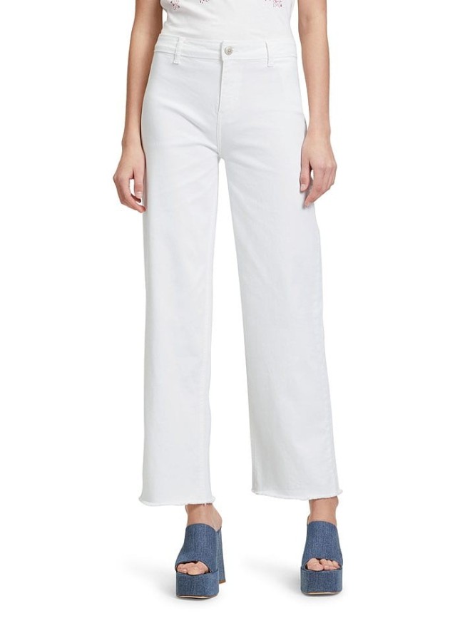 CARTOON Dżinsy - Loose fit - w kolorze białym rozmiar: 38