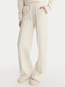 Guess Spodnie dresowe V6RB17 K9V31 Écru Regular Fit