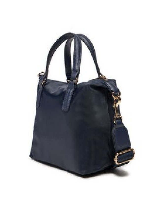 Tommy Hilfiger Torebka Poppy Th Small Tote AW0AW15640 Granatowy