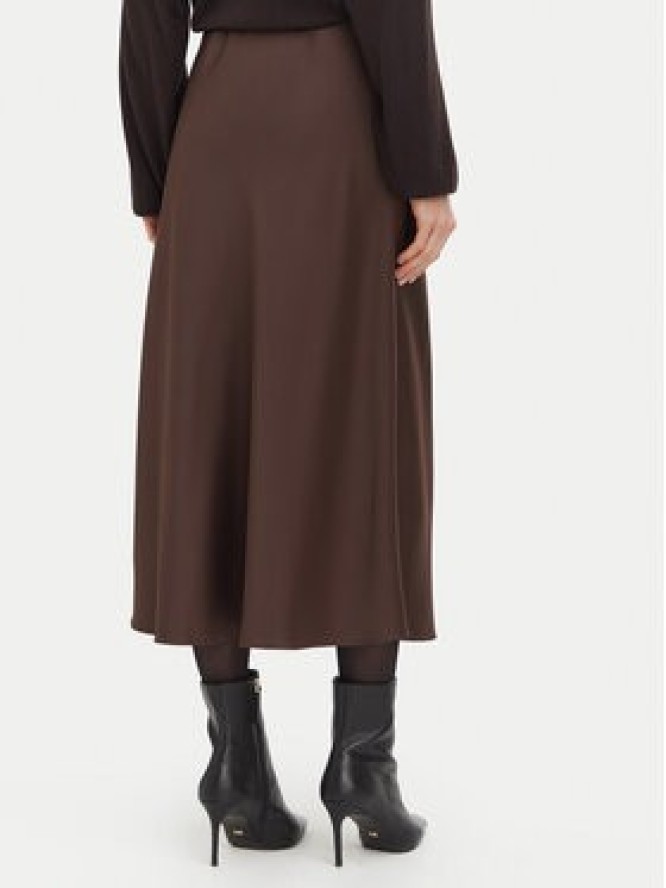 Guess Spódnica midi W6BD25 W4250 Brązowy Regular Fit