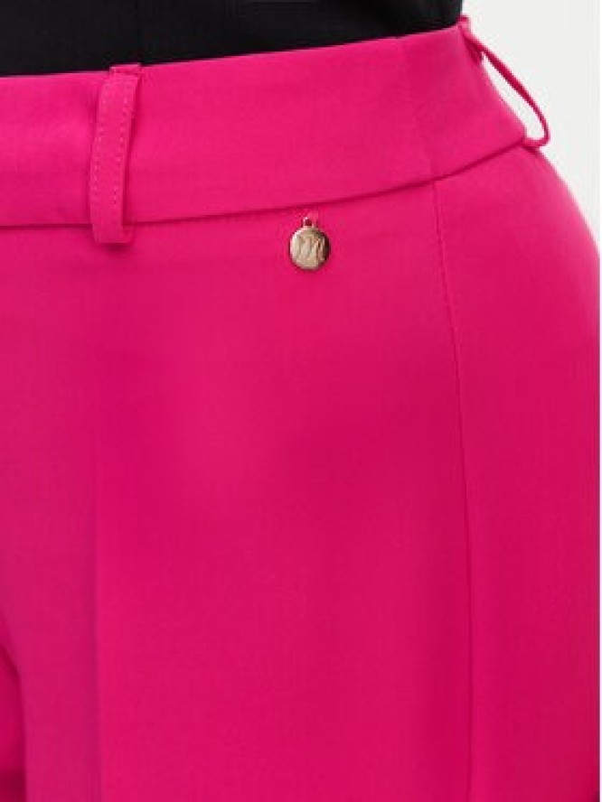 Maryley Spodnie materiałowe 25EB52Z/M24/43AL Różowy Regular Fit