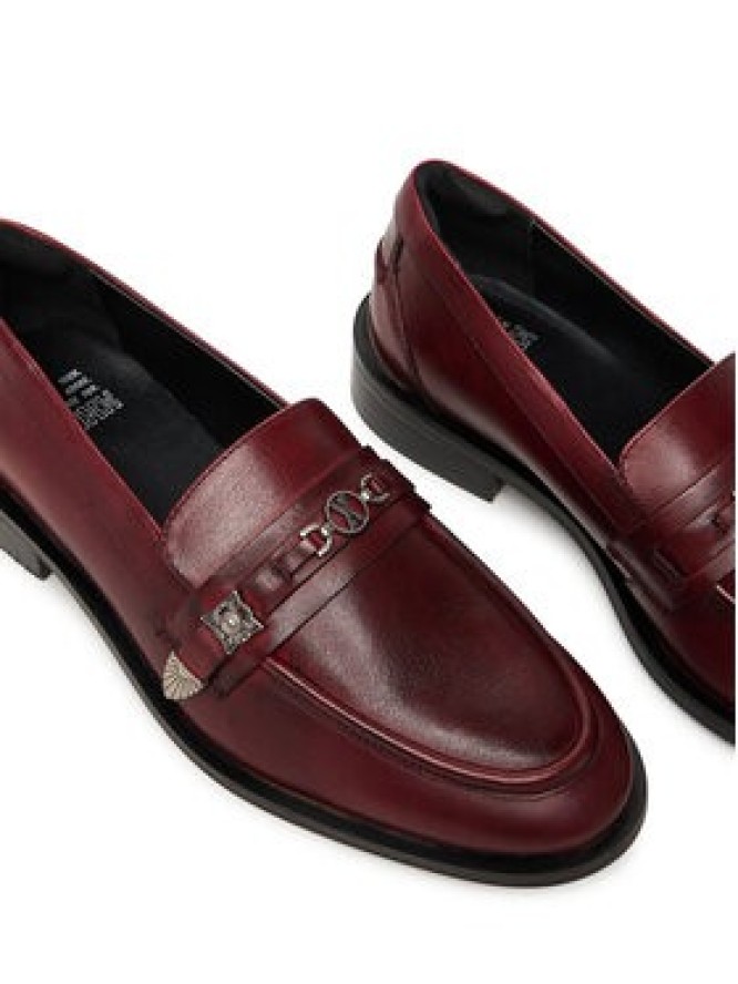 Bronx Loafersy Next Wagon 66652-US Bordowy