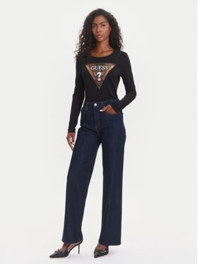 Guess Bluzka W5BI75 J1314 Czarny Regular Fit
