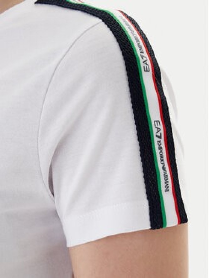 EA7 Emporio Armani T-Shirt 7W001220 AF12503 U0002 Biały Regular Fit