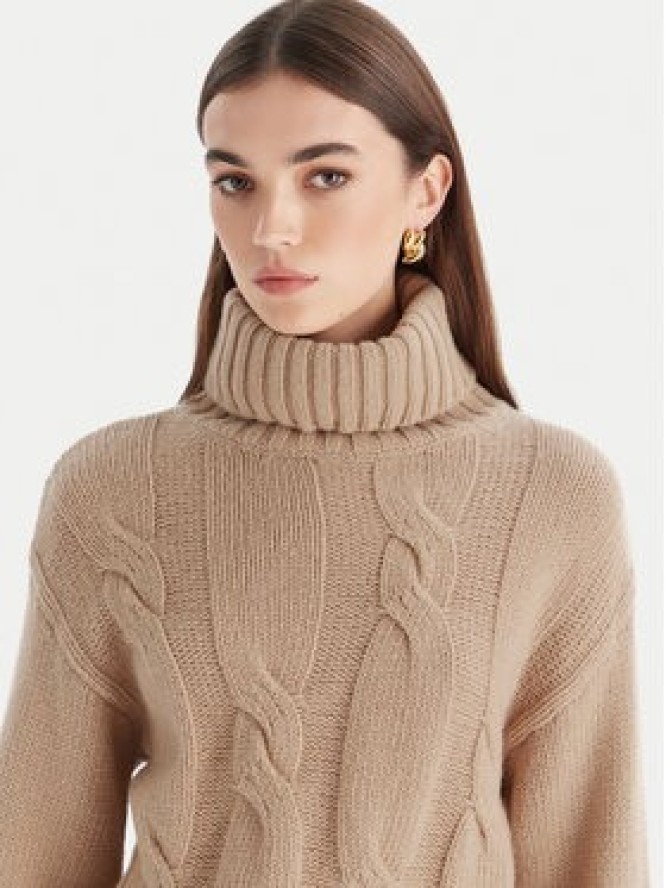 Luisa Spagnoli Golf Cerema 100250 Beżowy Regular Fit