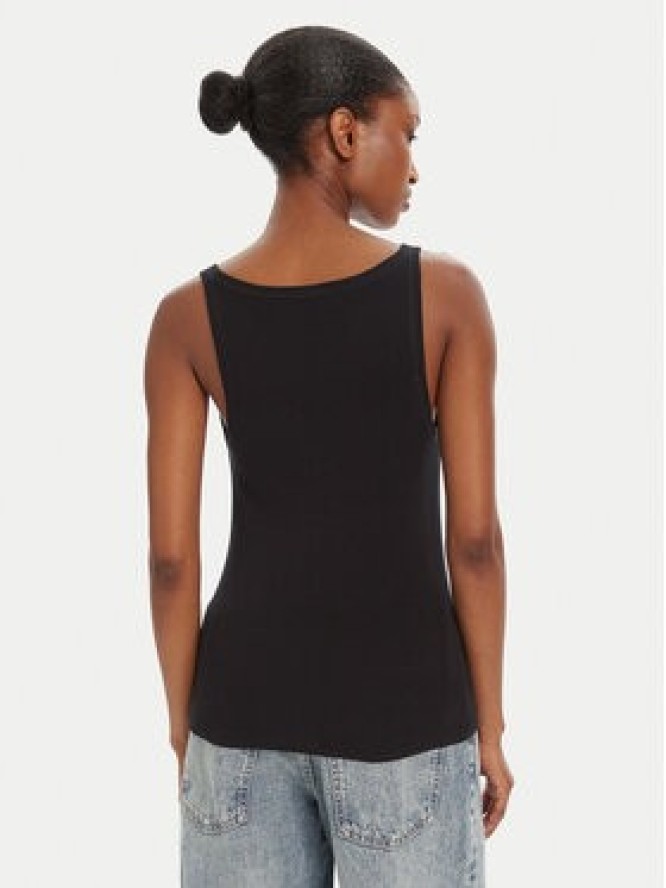 Miss Sixty Top 6L2RJ3580000 Czarny Slim Fit