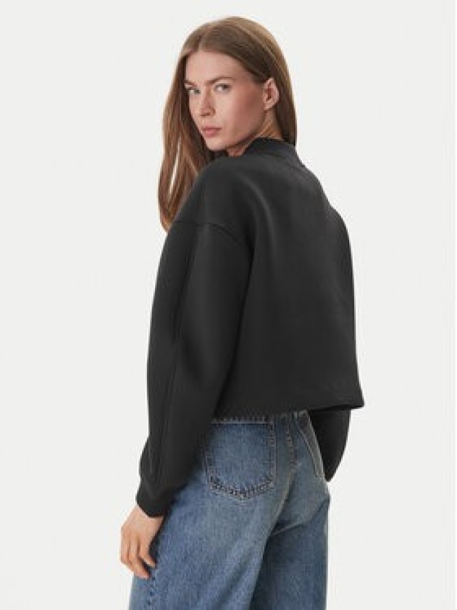 Calvin Klein Bluza LV047AB508 Czarny Boxy Fit