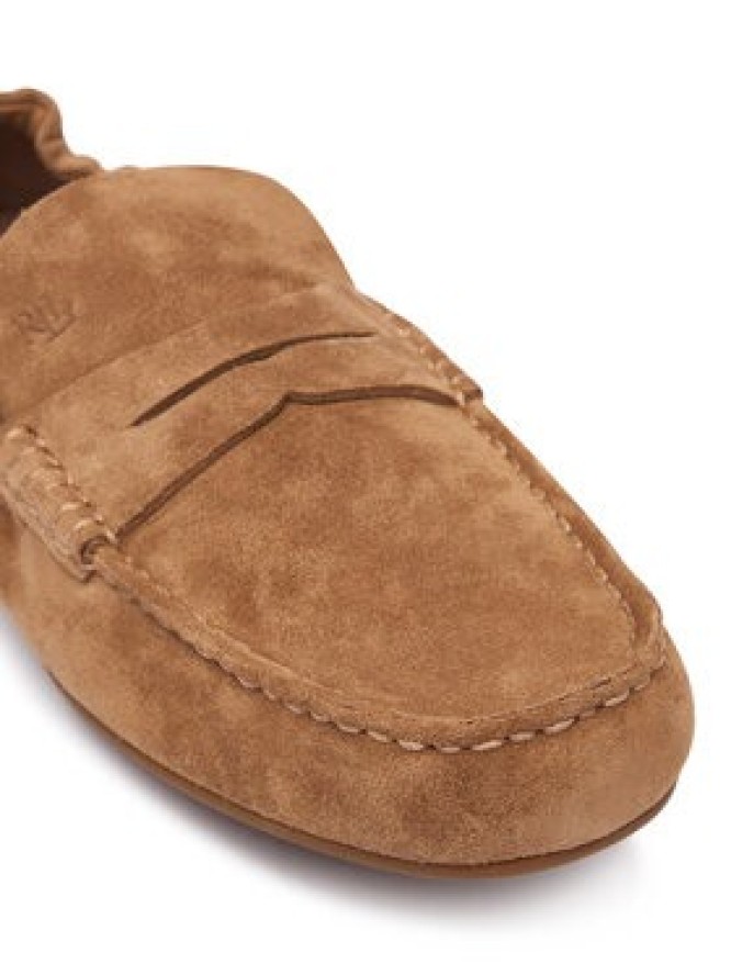 LAUREN RALPH LAUREN Mokasyny Wynnie 802P18420002 Brązowy jasny
