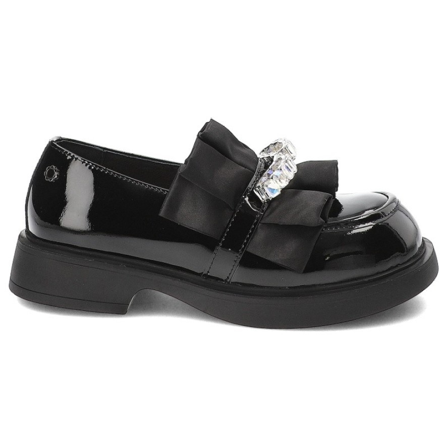 Czarne Półbuty Tuffoni Eleganckie Buty Damskie Premium