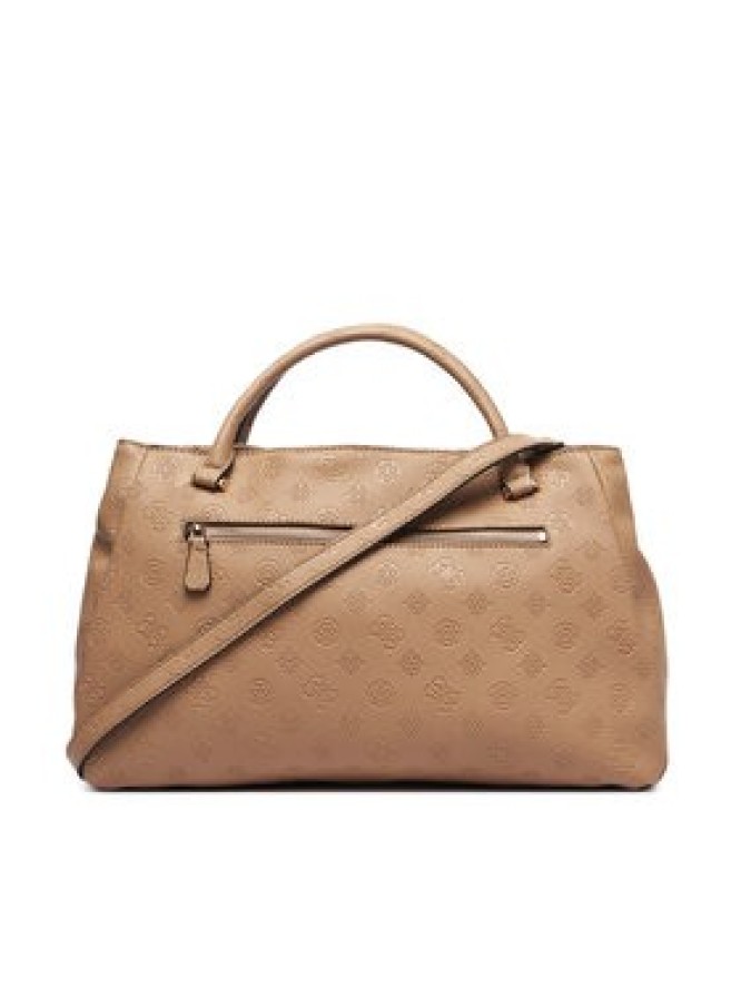 Guess Torebka Ella Logo HWPD97 46060 Beżowy ciemny