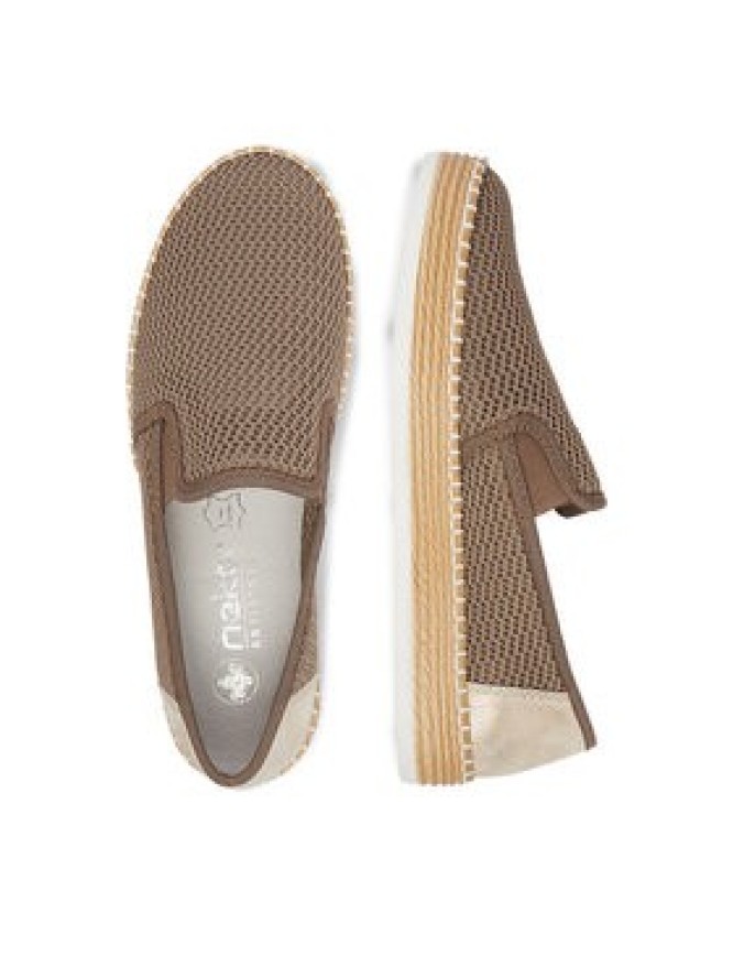 Rieker Espadryle CEO-L7873-64 Szary