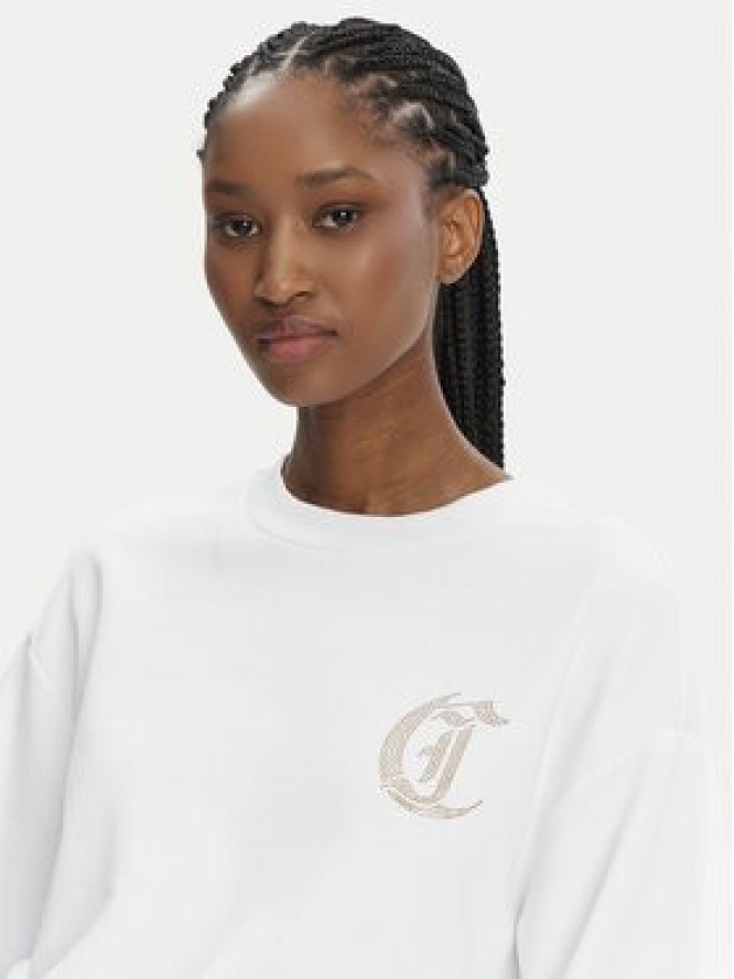 Just Cavalli Bluza 78PAIE01 Biały Regular Fit