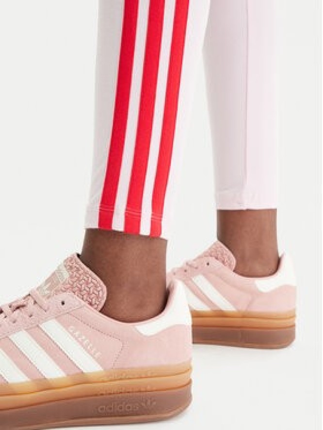 adidas Legginsy Essentials 3-Stripes KC5180 Różowy Slim Fit