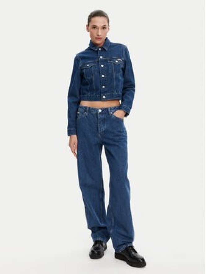 Calvin Klein Jeans Kurtka jeansowa 90's J20J225183 Niebieski Regular Fit